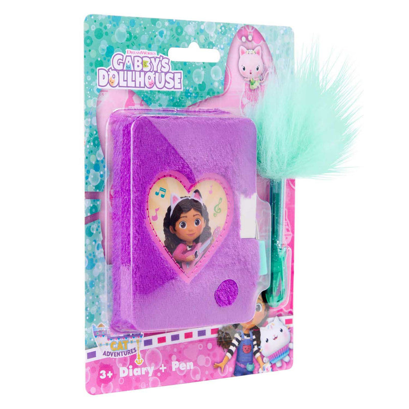 Gabby's Poppenhuis Pluche Dagboek met Pluche Pen