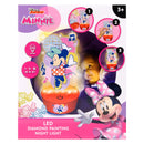 Minnie Mouse Diamond Painting Nachtlamp