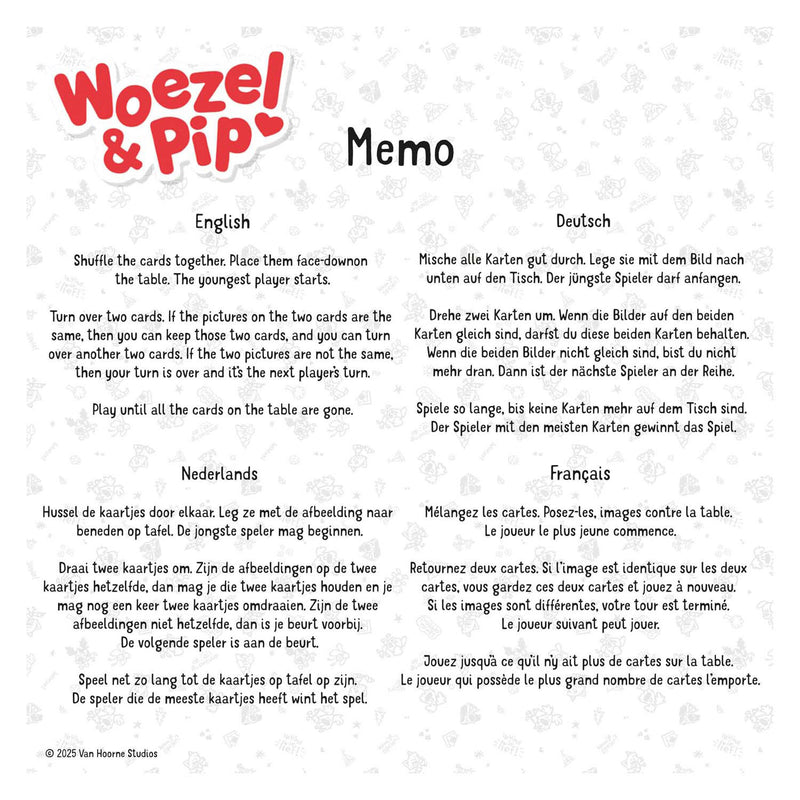 Woezel & Pip Memo