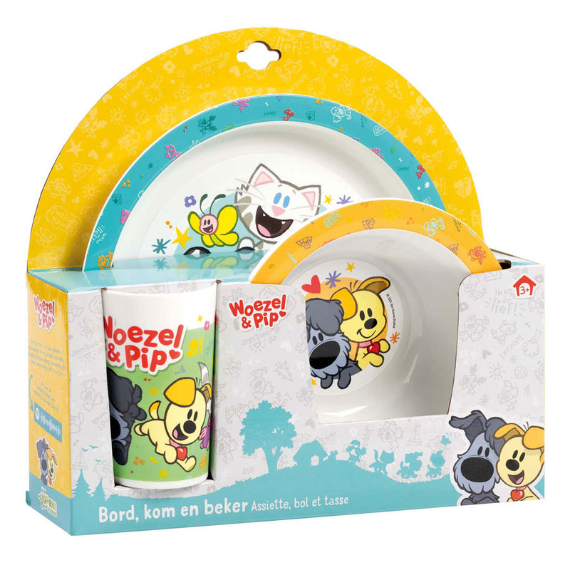 Woezel & Pip Eetset, 3dlg.