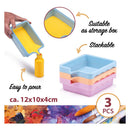 Palet Mengbakjes Verf, 3st.