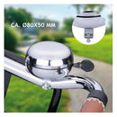 Fietsbel Retro Zilver