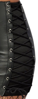 Leather Skirt XL