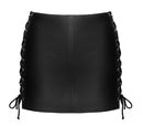 Leather Skirt L
