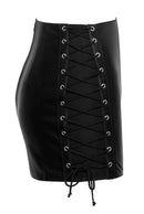 Leather Skirt XL