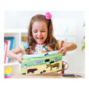 Megableu Foil Fun Stickers maken Dieren, 100 Stickers