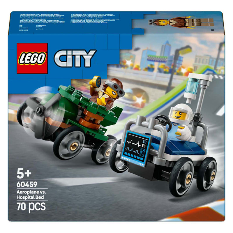Lego City 60459 Vliegtuig vs Ziekenhuisbed