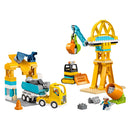 DUPLO Town 3-in-1 bouwplaats en voertuigen