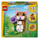 LEGO CREATOR Schattige hamster met bloem