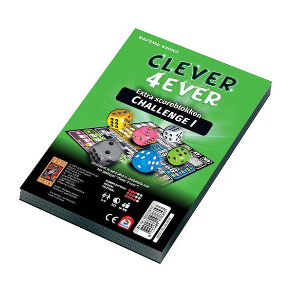 999 Games Scoreblokken Clever 4Ever Challenge, 2st.