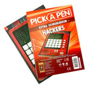 999 Games Pick a Pen Hackers Scoreblokken, 2st.