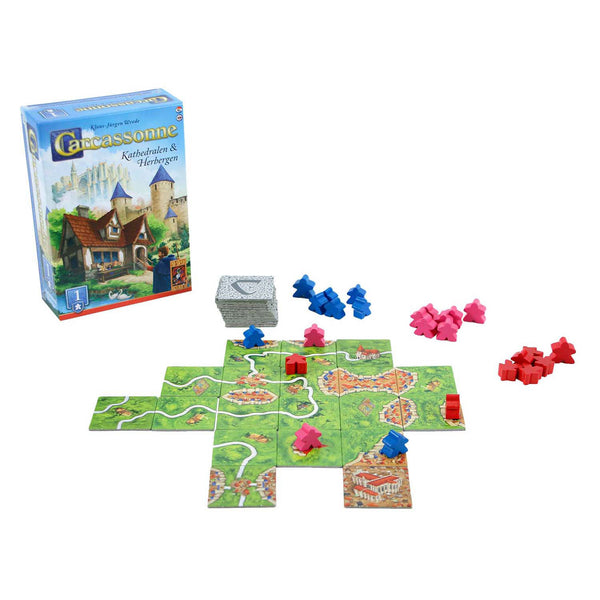 999 Games Carcassonne Kathedralen & Herbergen Uitbreiding