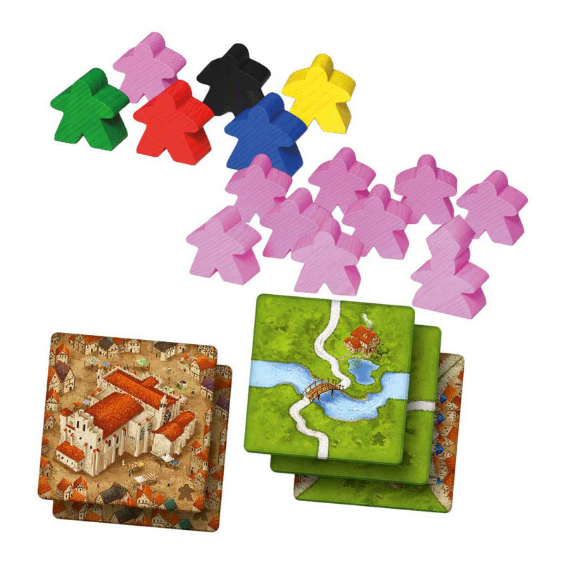 999 Games Carcassonne Kathedralen & Herbergen Uitbreiding