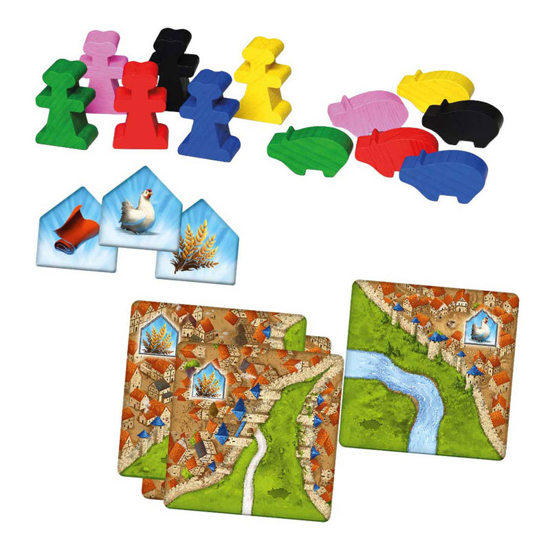 999 Games Carcassonne Kooplieden & Bouwmeesters Uitbreiding