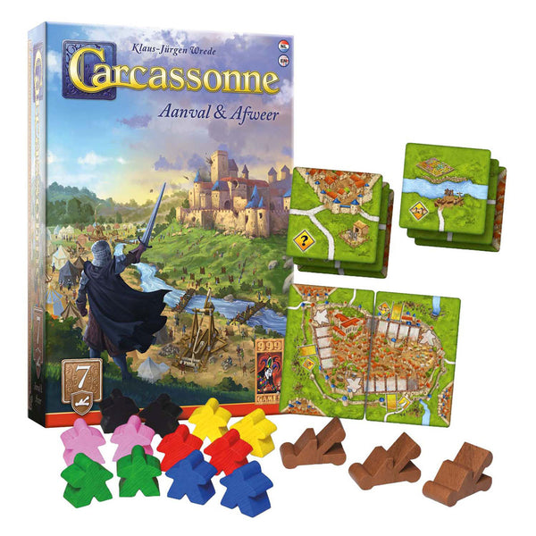 999 Games Carcassonne Aanval & Afweer Uitbreiding