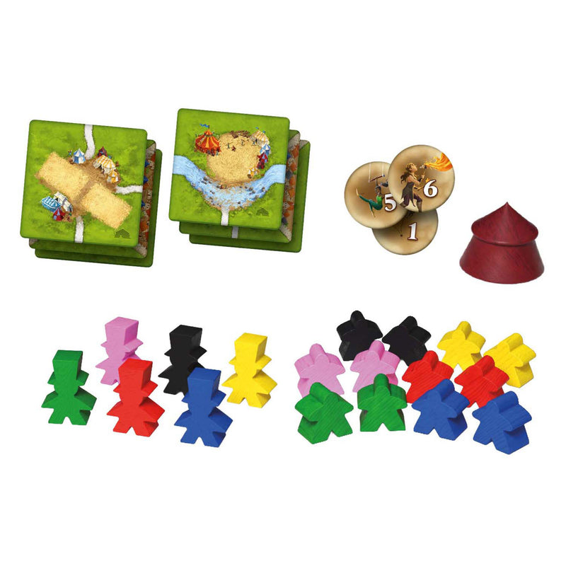 999 Games Carcassonne Circus & Artiesten Uitbreiding