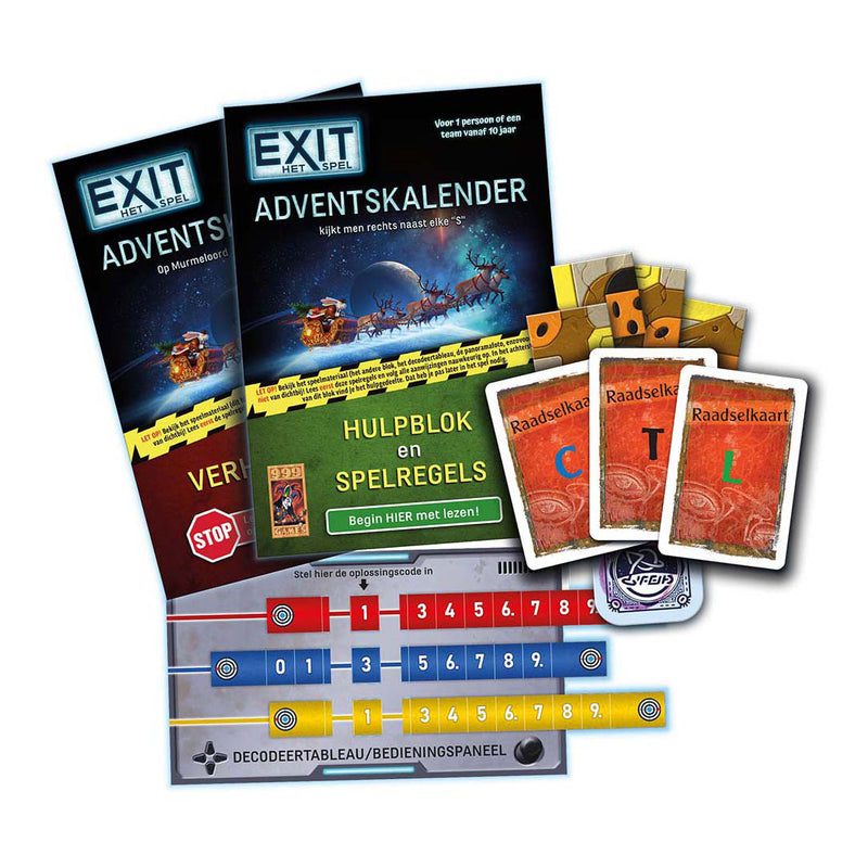 999 Games EXIT - Adventskalender De Intergalactische Race
