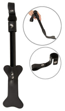 Leather Paddle Dog Bone