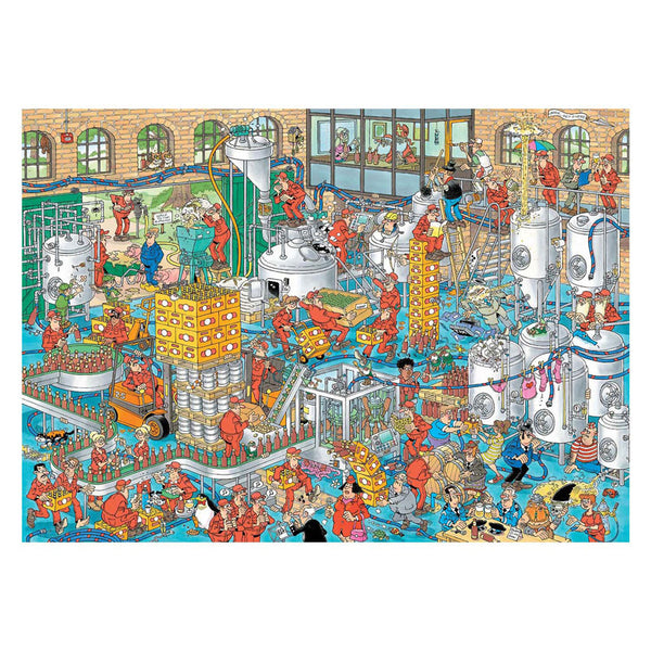 Jan van Haasteren Legpuzzel - De Ambachtelijke Brouwerij, 1000st.