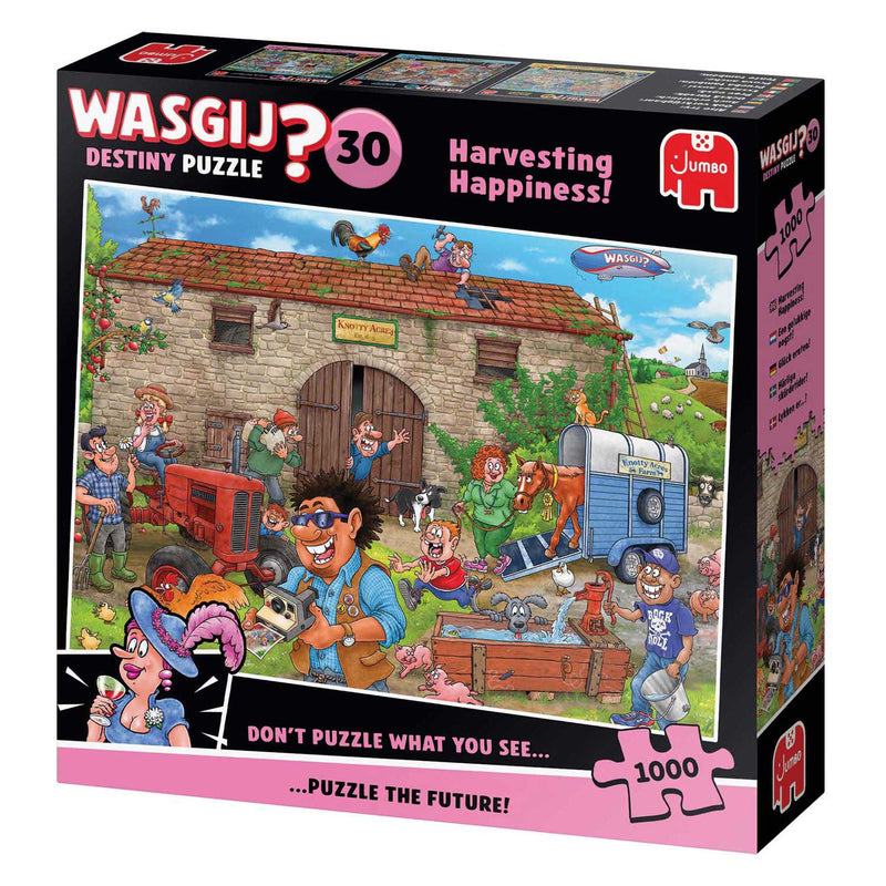 Puzzel 1000 st. Wasgij Destiny 30 - Een gelukkige oogst!