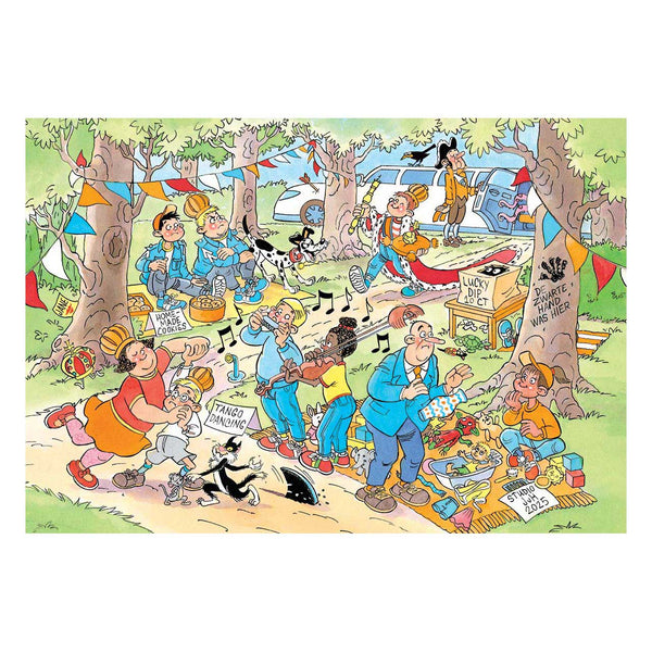 Jan van Haasteren Junior 21 Legpuzzel - De Vrijmarkt - 240st.