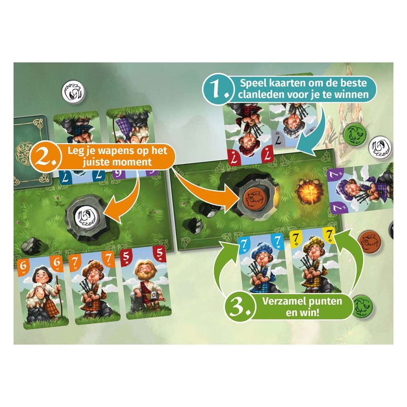 Sluwe Schotten - Kaartspel