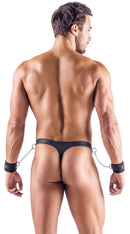 Men's Thong and Cuffs XL