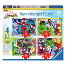 Disney Spidey Vier puzzels (12+16+20+24 st.)