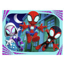 Disney Spidey Vier puzzels (12+16+20+24 st.)