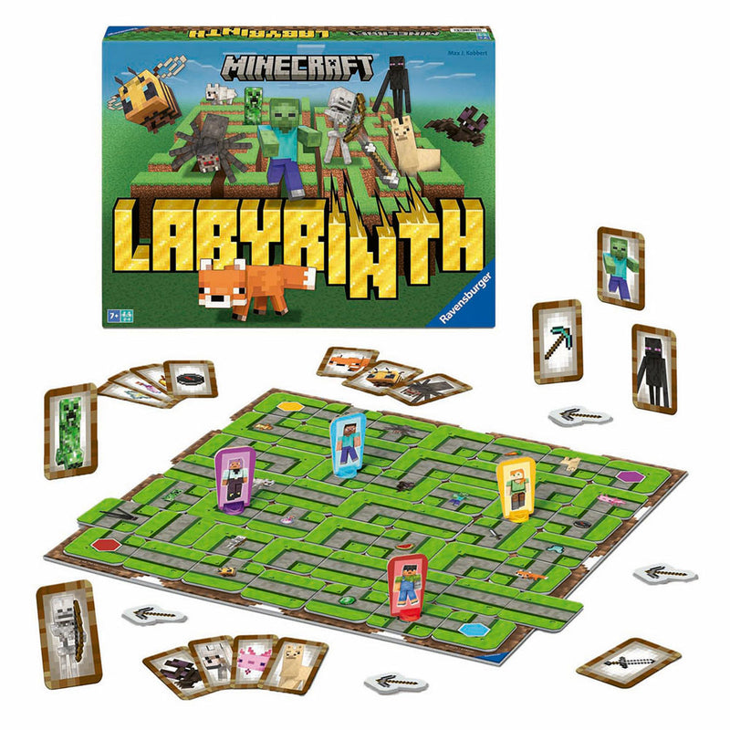 Vrolijke kinderspellen Minecraft Labyrinth