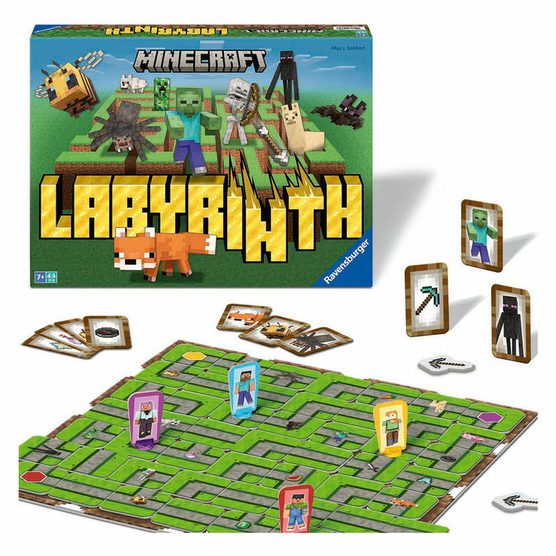 Vrolijke kinderspellen Minecraft Labyrinth