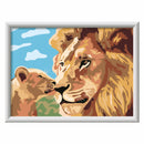 Ravensburger CreArt Schilderen op Nummer - Leeuw en Welp