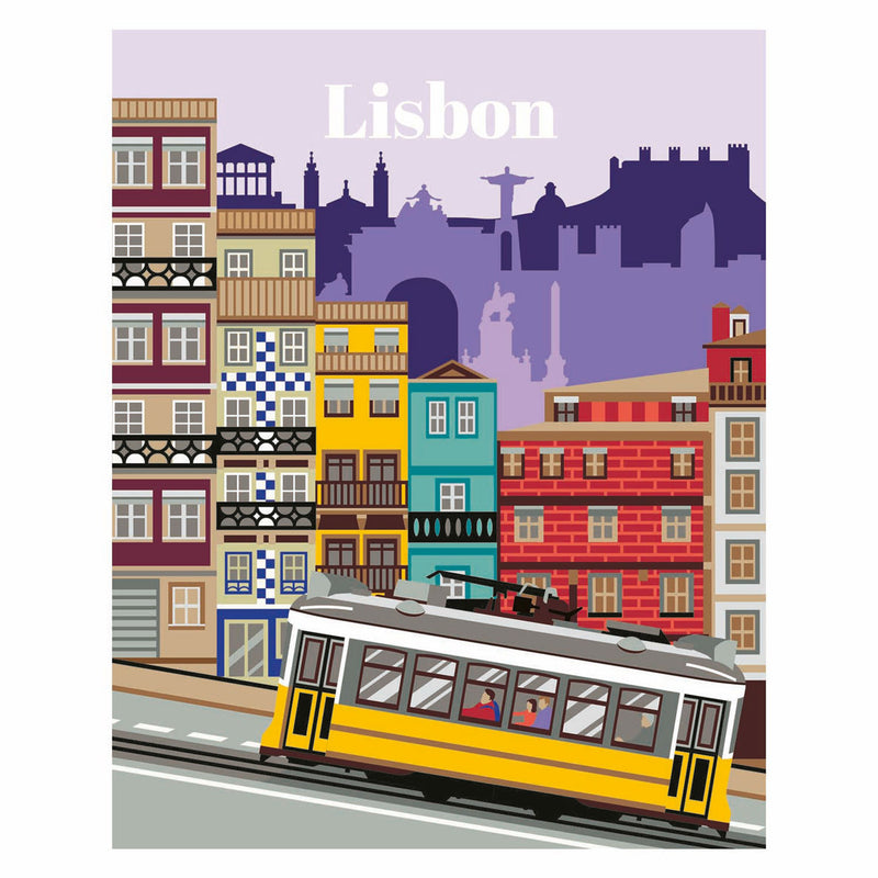 CreArt Schilderen op Nummer - Lissabon