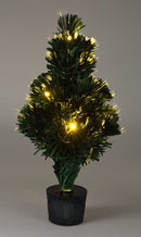 Kerstboom met Verlichting - Fiber Optic - 45 cm - Warm Wit