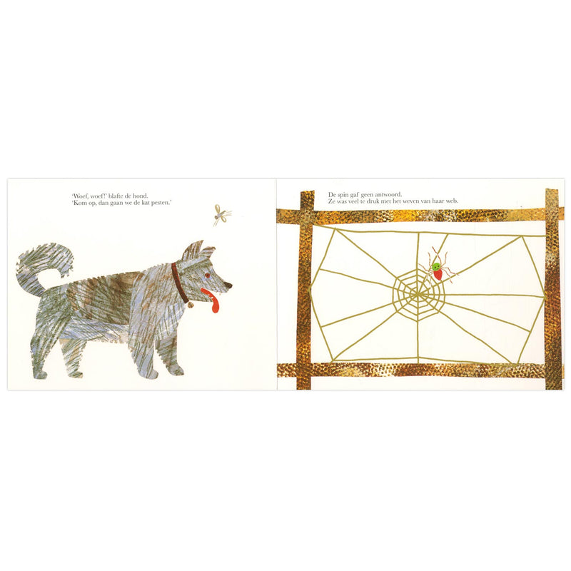 De spin die het te druk had