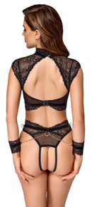Bondage Bra Set S