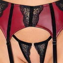 Bra, Suspender Belt & String M