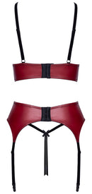 Bra, Suspender Belt & String M