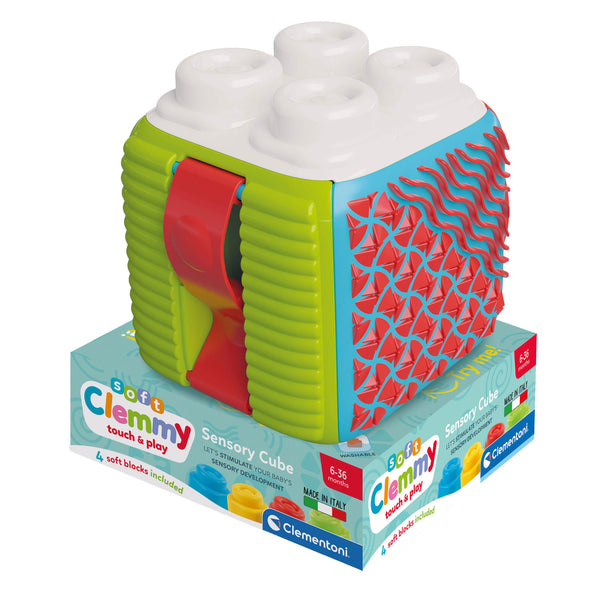 Clementoni Clemmy Soft Sensorische Activiteitenkubus