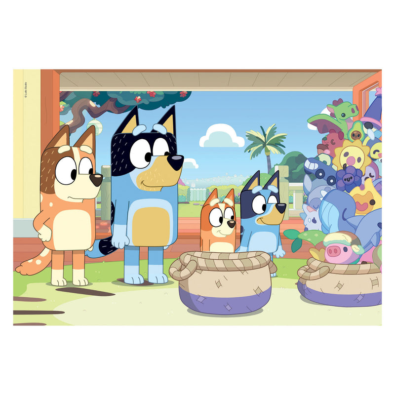 Clementoni Supercolor Puzzel Bluey 2x20 Stukjes