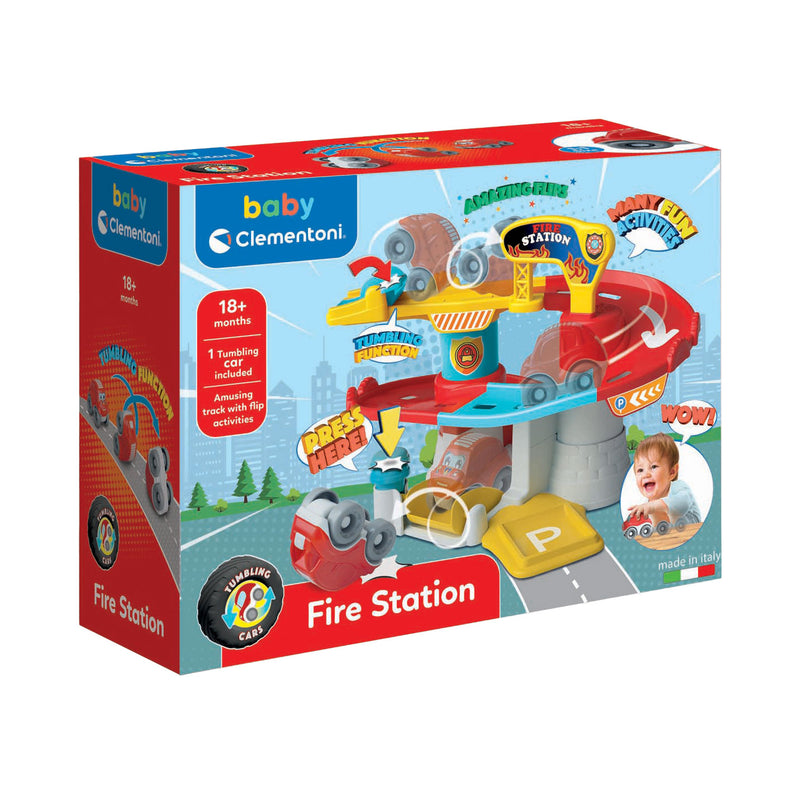 Clementoni Baby Garage Brandweerkazerne + Licht en Geluid