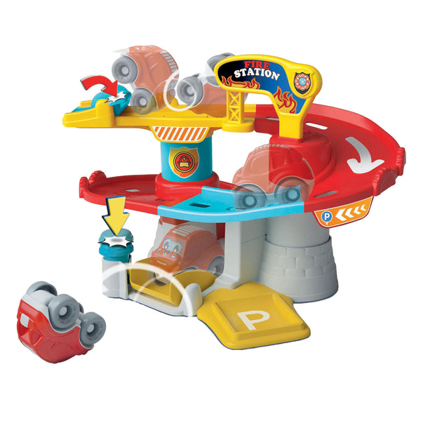 Clementoni Baby Garage Brandweerkazerne + Licht en Geluid