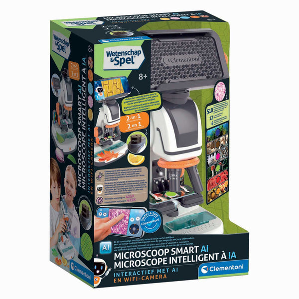 Clementoni Wetenschap & Spel Microscoop Smart