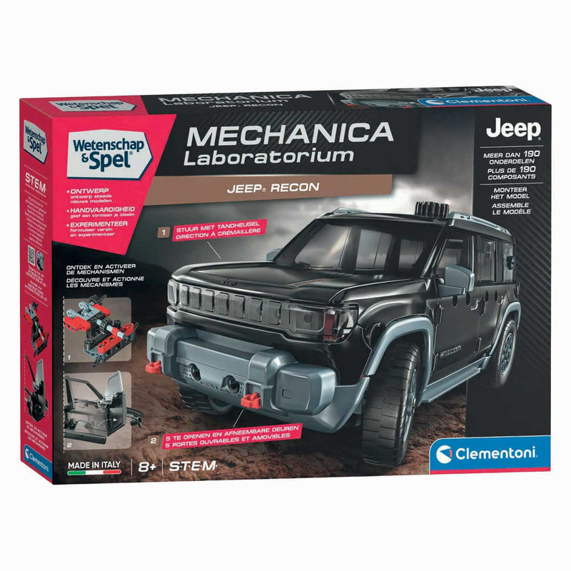 Clementoni Wetenschap & Spel Mechanica Jeep Recon
