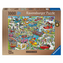 Puzzel 1000 st. Ray Comic Time Travel 2: Future Time
