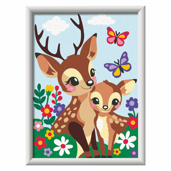 Ravensburger CreArt Schilderen op Nummer - Vrolijke Herten