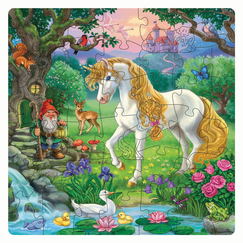 Ravensburger Houten Legpuzzel Eenhoorn - 44st.