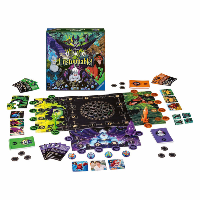 Ravensburger Disney Villainous Unstoppable Spel