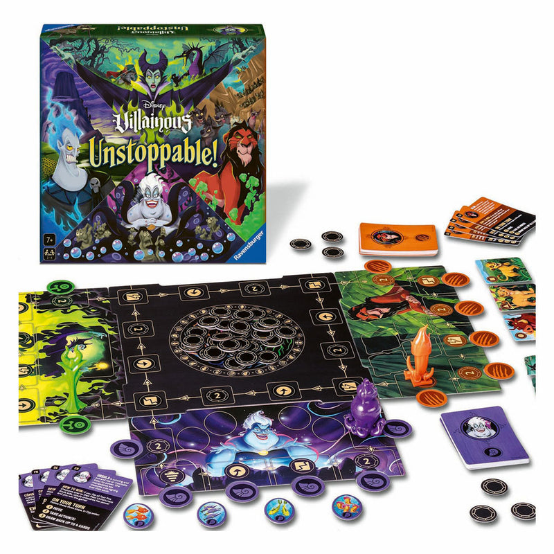 Ravensburger Disney Villainous Unstoppable Spel