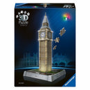 Ravensburger 3D Puzzel Iconics Big Ben - Met Licht - 235st.